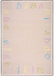 Joy Carpets Kid Essentials Polka Dot ABC's Multi
